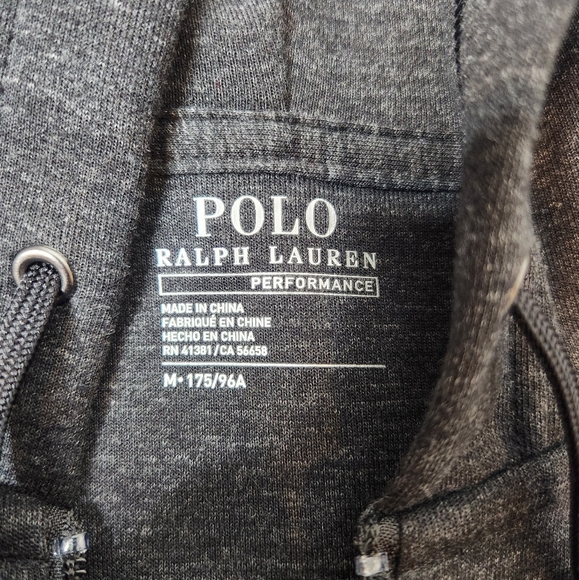 Polo Ralph Lauren Performance Full Zip Sweater Size Medium - Picture 3 of 5